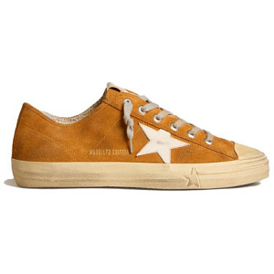 Golden Goose V-Star Low-Top Skateboard Shoes Men's Brown 1 2914707