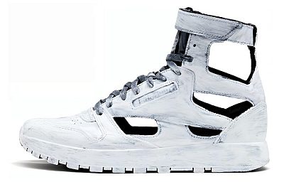 Reebok Classic Leather Tabi High Maison Margiela Bianchetto