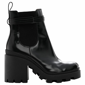 GUCCI Short Chelsea Boots Women's Black 1 2915647