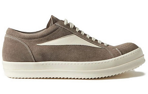 RICK OWENS Patch-detail Suede Sneakers 1 2915658