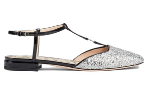 GUCCI Women's Casual Shoes Women's Silver Black 1 2915762