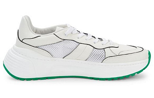 Bottega Veneta Low top Casual Shoes Men's White Green 1 2916006