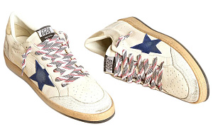 Golden Goose Ball-Star Leather Sneakers 2 2916162