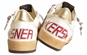 Golden Goose Ball-Star Leather Sneakers 3 2916163