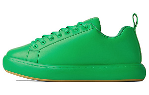 Bottega Veneta Pillow Low Top Stylish Skateboarding Shoes Women's Green
