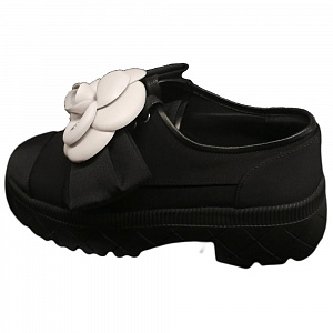 CHANEL Casual Shoes Women's Black