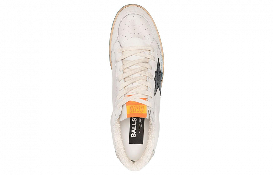Golden Goose Low Top Skateboard Shoes Men's White Black Vintage Version купить в интернет-магазине Yoocart с быстрой доставкой по России.