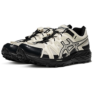 Asics GEL-SONOMA FE Wear-Resistant Low-Top Trail Running Running Shoes Women's White Black 1 2916395