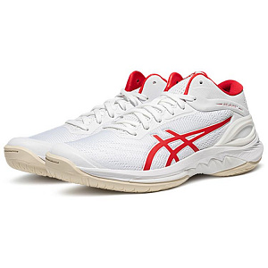 Asics GELBURST 28 Low-Top Basketball Shoes Men's White Red 1 2916407