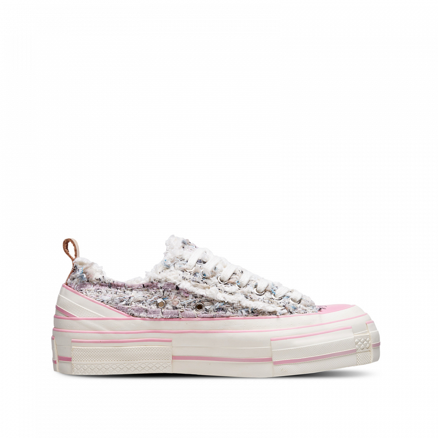 XVESSEL H.C.188 Canvas Shoes Unisex Low-Top White Purple