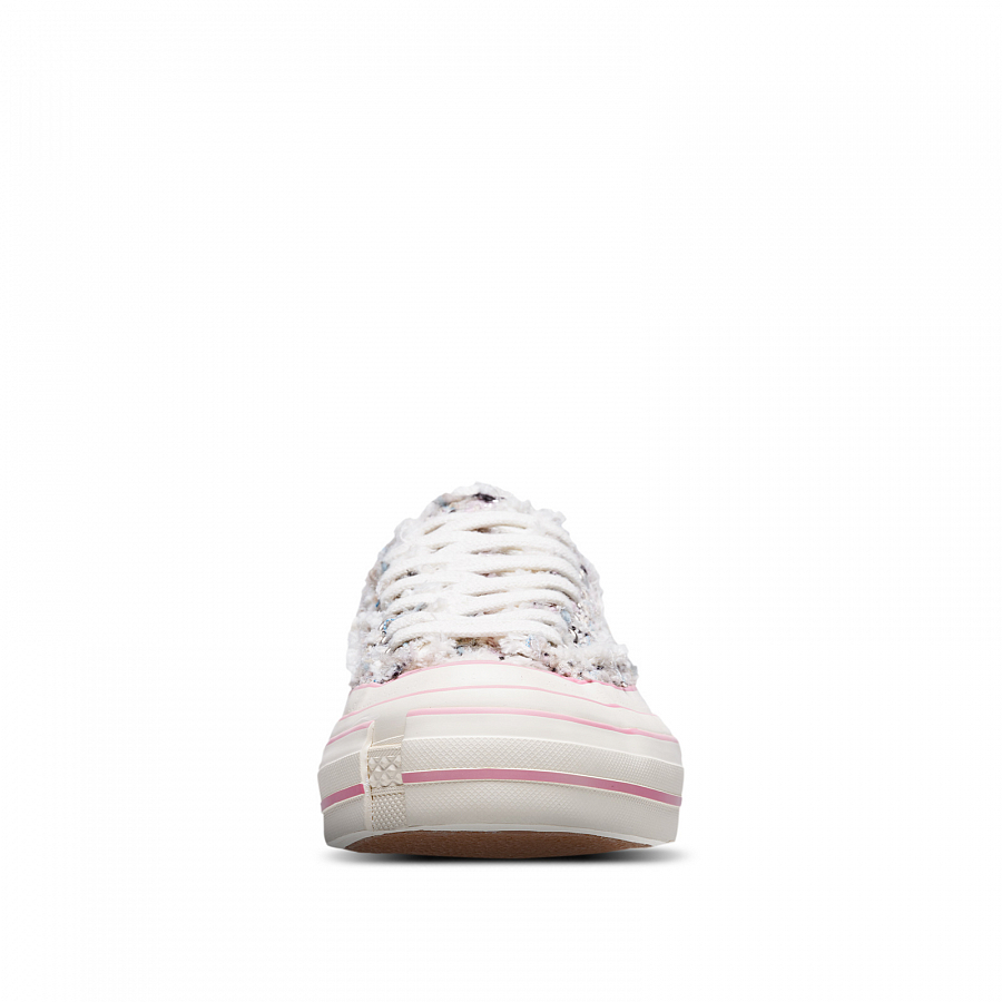 XVESSEL H.C.188 Canvas Shoes Unisex Low-Top White Purple