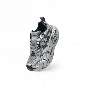 VESSEL Shock Absorbers Low Top Running Shoes Unisex Purple Gray 1 2916911
