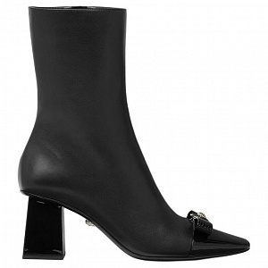 VERSACE Medusa Gianni Ribbon Ankle Boots 7cm Women's Black 1 2916986
