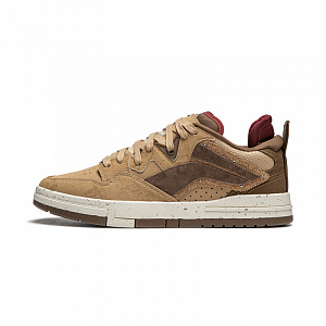 LiNing Lightweight And Breathable Low top Skateboard Shoes Men's Brown