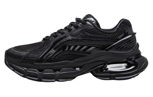 LiNing Anti-Slip Wear-Resistant Low-Top Casual Shoes Women's Black