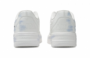 Anta Life Collection Slip-Resistant Cushioning Low-Top Skateboard Shoes Men White Blue 3 2917440