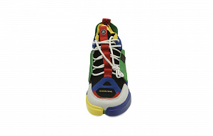 LiNing Essence 2 ACE Cushioning Anti-Slip And Wear-Resistant Mid-Top Vintage Basketball Shoes Men's Blue Yellow 1 2917487