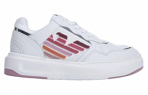 EMPORIO ARMANI Low top Skateboard Shoes Women's White 1 2917511