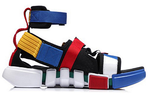 LiNing Sports Sandals Men's Blue Red Yellow 1 2917535