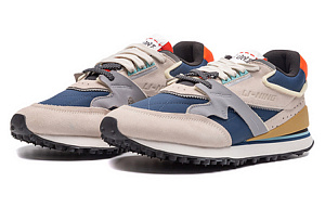 LiNing 001 Original Aspiration Cushioning, Slip Resistant, Lightweight Low Top Running Shoes Men's Blue White Red 1 2917799