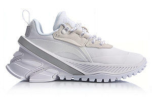 LiNing Cushioned Slip-Resistant Lightweight Low-Top Running Shoes Women's White 1 2917835