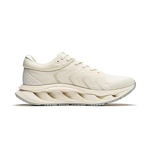 LiNing Cushioning Wear-Resistant Low-Top Running Shoes Men's Ecru 1 2917914