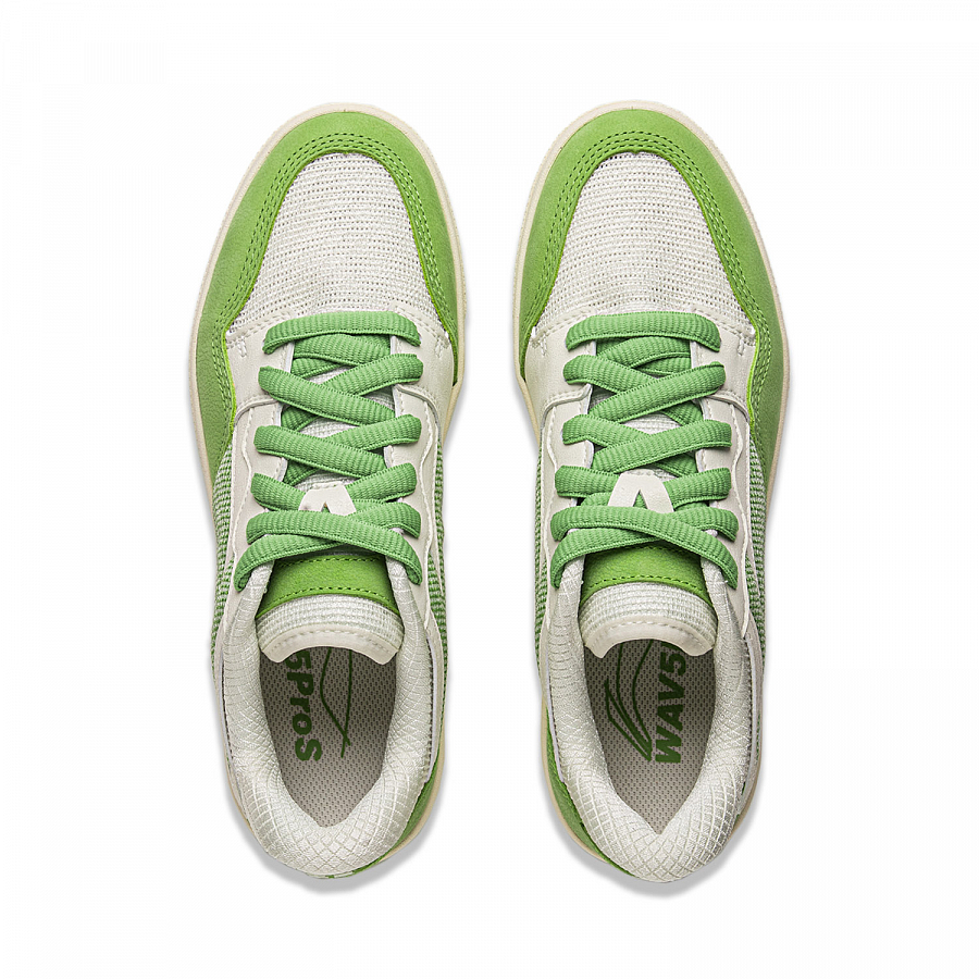 LiNing Cushioning, Wear Resistant Low top Skateboard Shoes Women's Green Beige White купить в интернет-магазине Yoocart с быстрой доставкой по России.