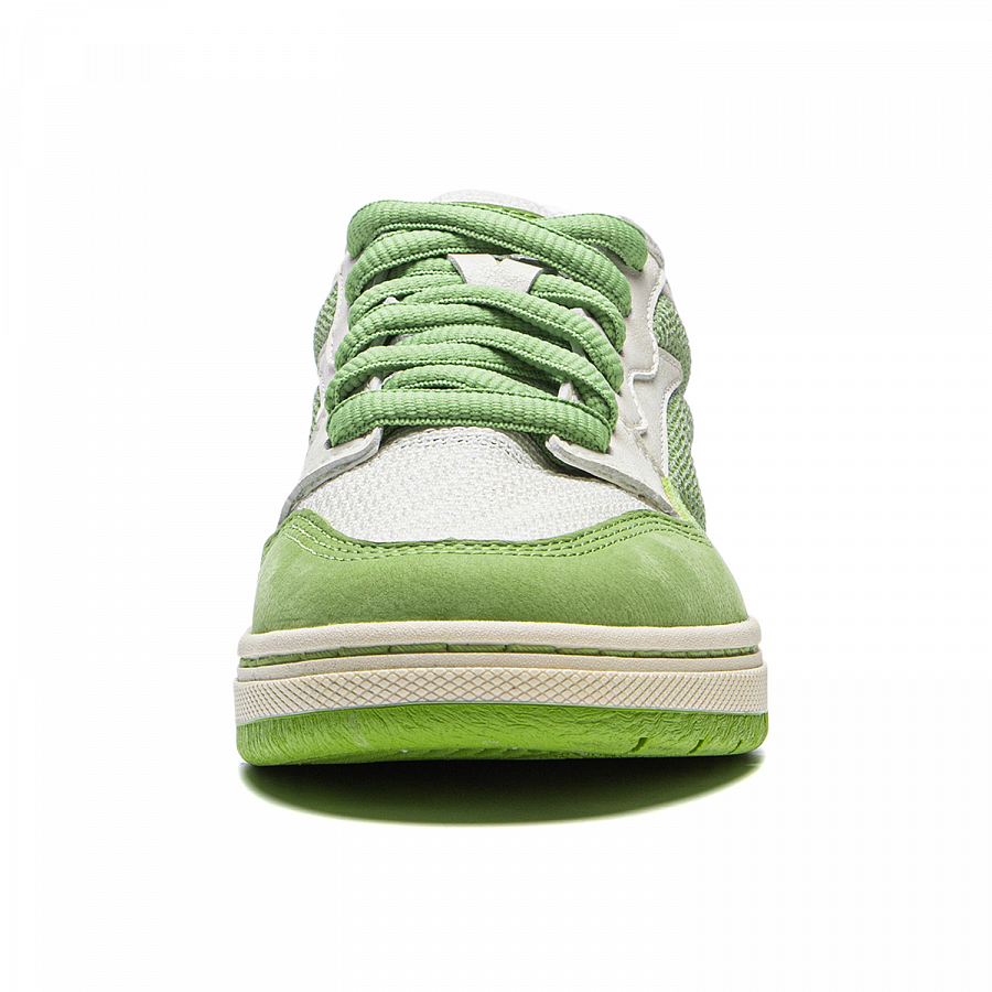 LiNing Cushioning, Wear Resistant Low top Skateboard Shoes Women's Green Beige White купить в интернет-магазине Yoocart с быстрой доставкой по России.