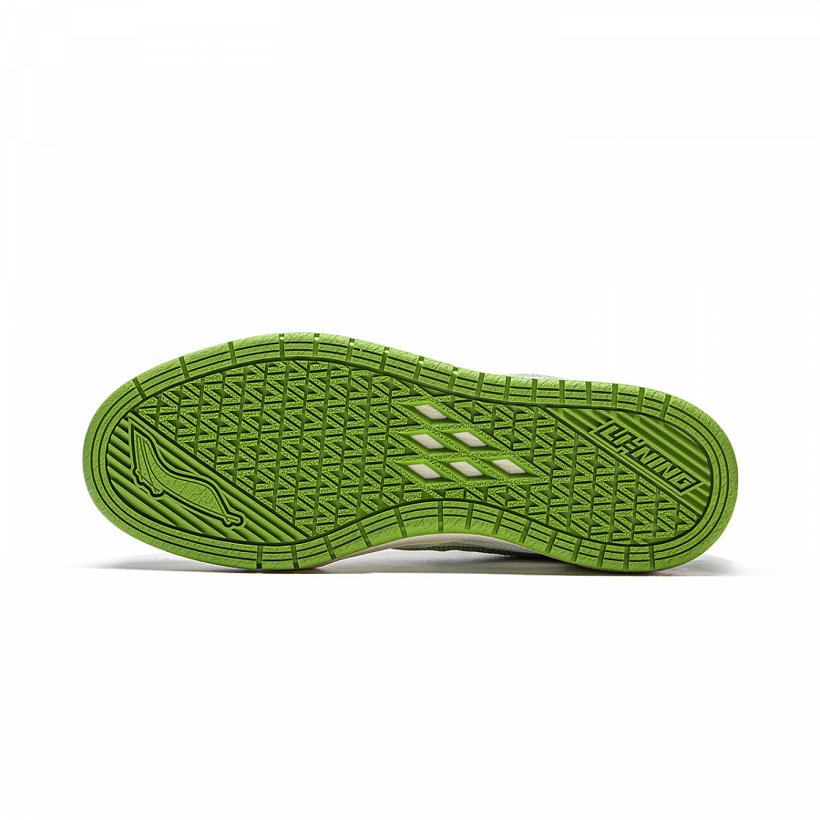 LiNing Cushioning, Wear Resistant Low top Skateboard Shoes Women's Green Beige White купить в интернет-магазине Yoocart с быстрой доставкой по России.