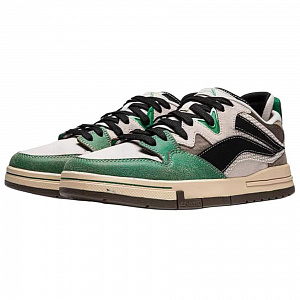 LiNing Wave Pro Lightweight And Breathable Low-Top Skateboard Shoes Men's Gray Green 1 2919031