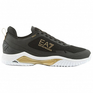 EMPORIO ARMANI EA7 Low Top Casual Shoes Unisex Black 1 2919048
