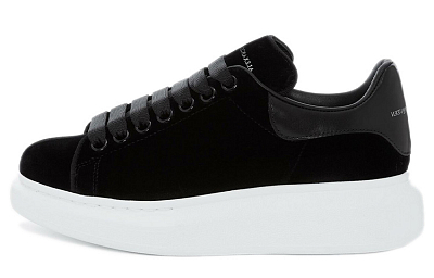 Alexander McQueen Oversized Sneaker 'Black Suede' Women's