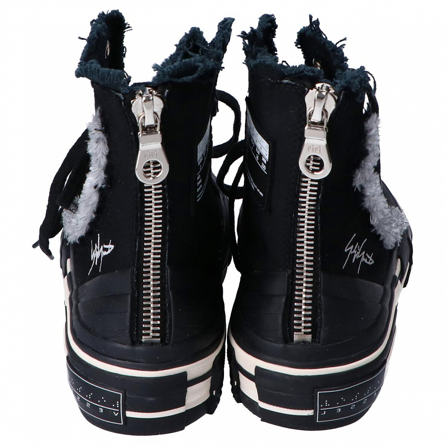 Yohji Yamamoto x VESSEL Low High-Top Skateboard Shoes Unisex Black