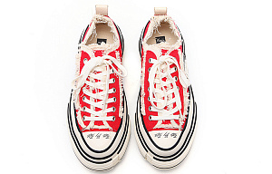 VESSEL Red Hot Chili G.O.P. Lows Low top Canvas Shoes Unisex Red 1 2919754