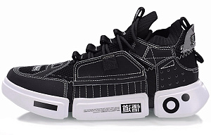 LiNing Essence ACE Anti-Slip And Wear-Resistant Lightweight Low-Top Vintage Basketball Shoes Women's Black White