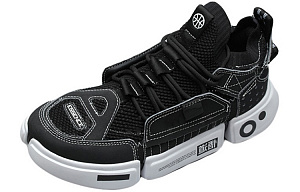 LiNing Essence ACE Anti-Slip And Wear-Resistant Lightweight Low-Top Vintage Basketball Shoes Women's Black White 1 2919817