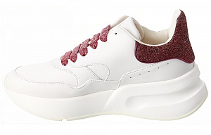 Alexander McQueen Low top Running Shoes Women's White Red