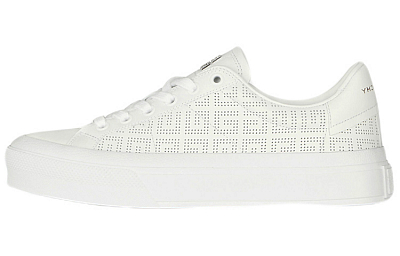 Givenchy City In 4G White White Perforated Jacquard Women's