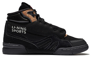 LiNing 937 Deluxe Hi SP Lightweight High-Top Skateboard Shoes Men's Black 1 2920057