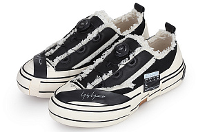 Yohji Yamamoto x VESSEL Canvas Shoes Unisex Black White 1 2920120