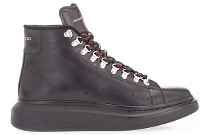 Alexander McQueen Ankle-Length Martin Boot Men's Black 1 2920131