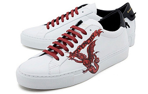 Givenchy Low Top Stylish Skateboarding Shoes Men's White 1 2920148