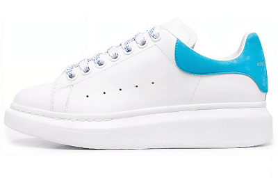 Alexander McQueen Oversized Sneaker 'White Powder Blue' Women's