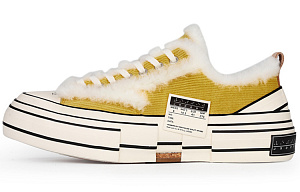 VESSEL Lows Winter Warmers Low-Top Skateboard Shoes Unisex Yellow