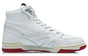 LiNing 937 Vintage Basketball Shoes Unisex High top Ecru 1 2920657