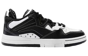 SMFK x LiNing Wave Pro Coverage Anti-Slip And Wear-Resistant Low-Top Skateboard Shoes Women's Black White 1 2920678