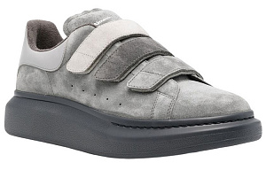 Alexander McQueen Oversized Sneaker Stylish Skateboarding Shoes Men's Gray 1 2920854
