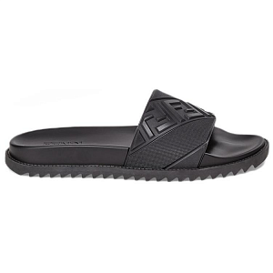 FENDI Rubber Slides Black 1 2920933
