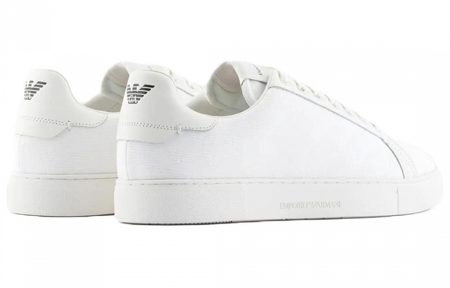 EMPORIO ARMANI Stylish Skateboarding Shoes Men's White купить в интернет-магазине Yoocart с быстрой доставкой по России.