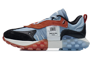 LiNing OVERLOAD 021 Fall And Winter Trendy Runway Collection Low-Top Casual Shoes Men's Mist Blue